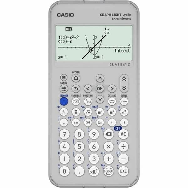 vitenskapelig kalkulator Casio Graph Light Grå