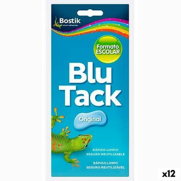 Foring Bostik Blu Tack Original Blå (12 enheter)