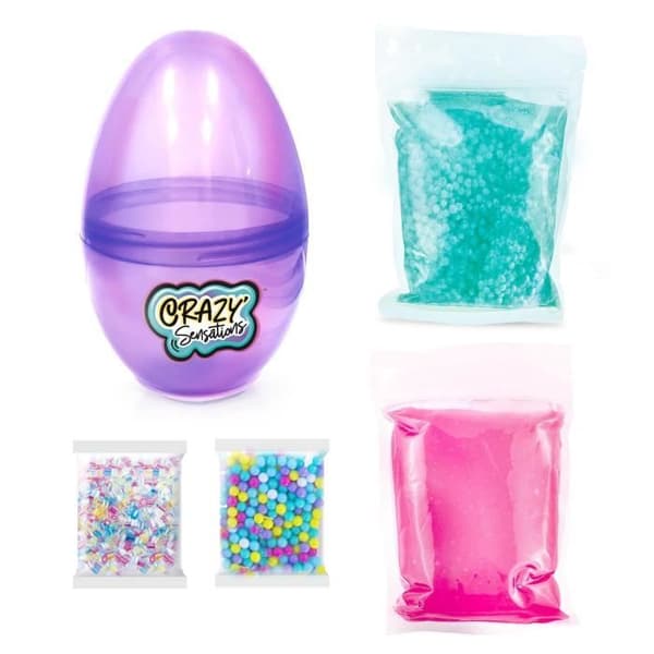 Tillfredsställande texturer ASMR-ägg - Canal Toys - Crazy Sensations - CCC 023 - Lila
