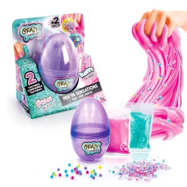 Tillfredsställande texturer ASMR-ägg - Canal Toys - Crazy Sensations - CCC 023 - Lila