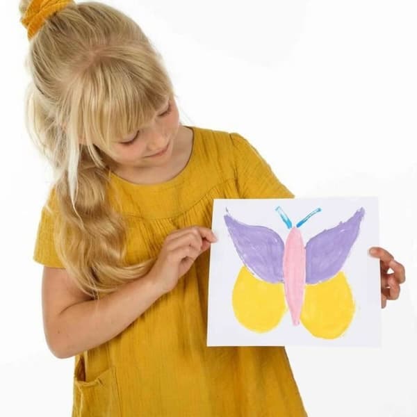 Set för målning med gouache SES Creative 6 Delar