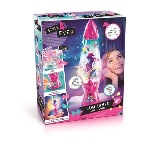 Canal Toys Lava Lamp DIY STYLE 4 EVER - Anpassningsbar bubbellampa skapande kit