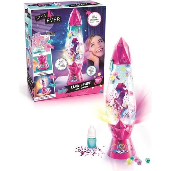 Canal Toys Lava Lamp DIY STYLE 4 EVER - Anpassningsbar bubbellampa skapande kit