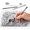 Miniatyrbild 2 av 2: Charcoal Design Journey Ritning/Charcoal Kit