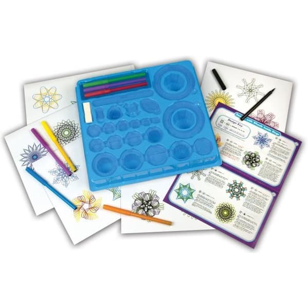 Spirograph - Klassisk box set 30 delar - Silverlit - Konst och matematik - Från 8 år