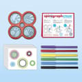 Miniatyrbild 5 av 5: Cyclex box set - SPIROGRAPH - Skapa oändliga spiraler med roterande hjul!