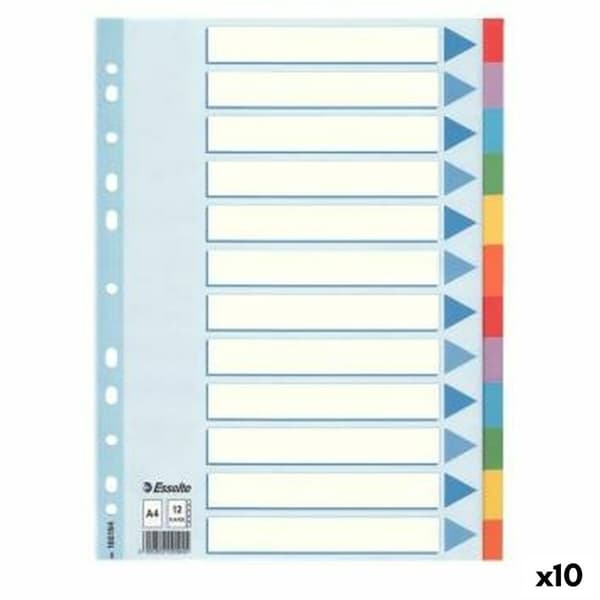 Separatorer Esselte Multicolour A4 (10 antal)