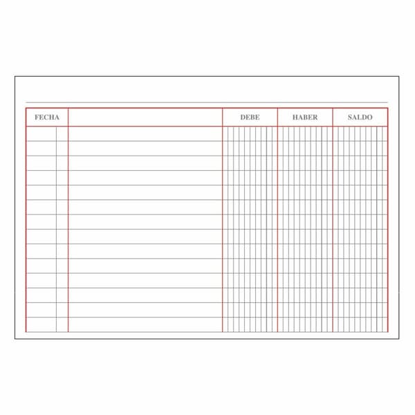 Kontobok DOHE 09927 Quarto Bordeaux 100 Blad