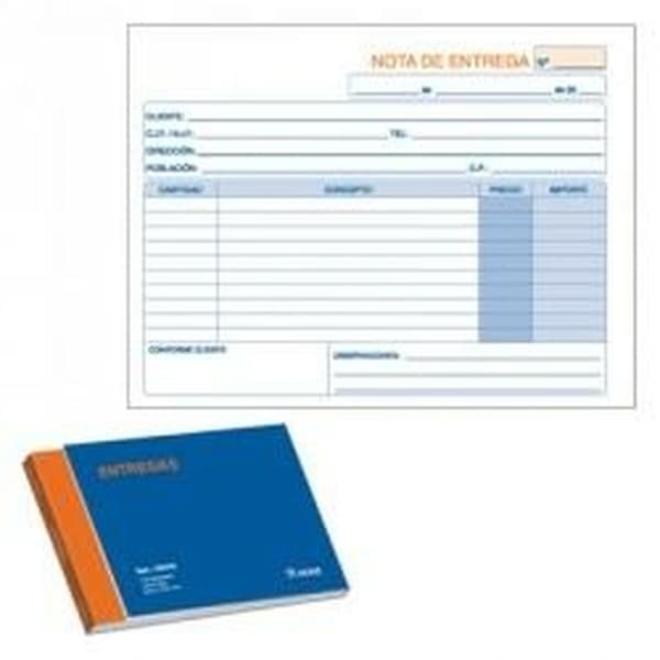 Leveransbok DOHE 50049D 1/4 10 Delar 100 Blad