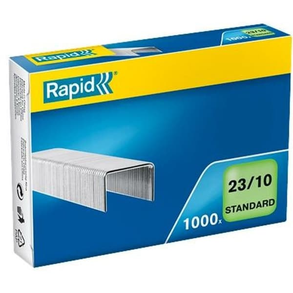 Häftklamrar Rapid 23/10 1000 Delar 23/10 (10 antal)