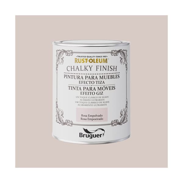 Maling Bruguer Rust-oleum Chalky Finish 5733891 Elektricitet Dusty Pink 750 ml