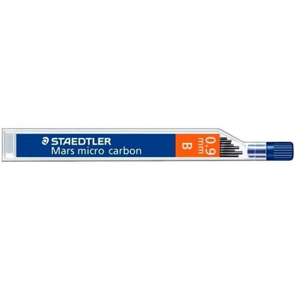 Lyijykynän vaihto-osat Staedtler Mars Micro Carbon B 0,9 mm (12 osaa)