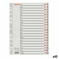 Pikkukuva 1 / 2: Erottimet Esselte A-Z Aakkonen Harmaa A4 (10 osaa)