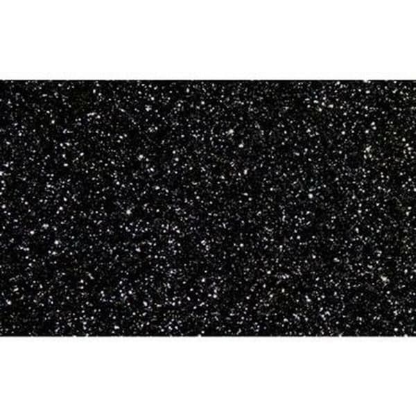 Eva-kumi Fama Glitter Musta 50 x 70 cm (10 Kappaletta)