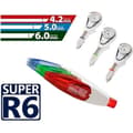 Pikkukuva 2 / 2: Korjausteippi Office Box SUPER R6 6 m 4,2 mm Vaihto-osa Punainen (24 osaa)