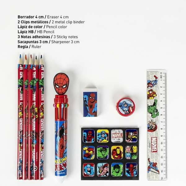 Pennor The Avengers NA Röd Plast
