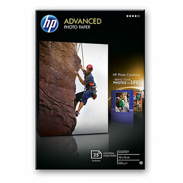 Muste ja Valokuvapaperi Paketti HP Q8691A 25 Levyt