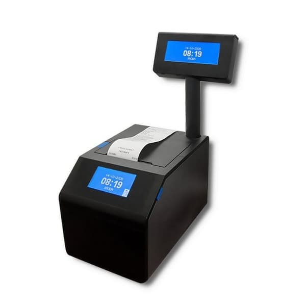 Lämpöpaperirulla Qoltec 51899 10 osaa Valkoinen 57 mm 16 m