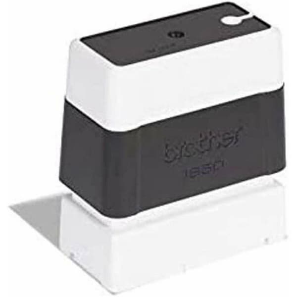 Leimakiinnike Brother Black Stamp Musta 18 x 50 mm 6 osaa