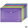 Miniatyrbild 2 av 3: Dokumenthållare Ingraf Plast Multicolour Lås A5 (10 antal)