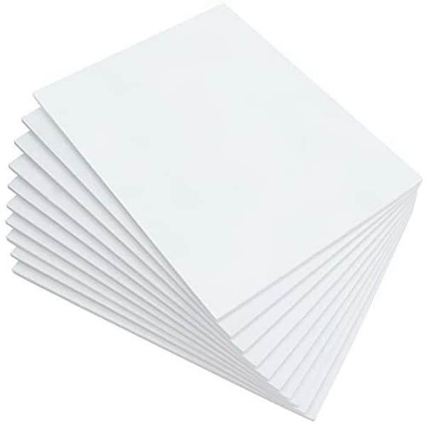 Eva Gummi Fama EB58 Hvid 2 mm 2,0 mm 50 x 70 cm 10 enheder