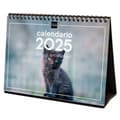 Miniatyrbild 1 av 7: Skrivbordskalender Finocam GATITOS ENTRAÑABLES Multicolour Papper 21 x 15 cm 2025