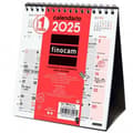 Miniatyrbild 1 av 5: Skrivbordskalender Finocam Papper 14 x 15 cm 2025
