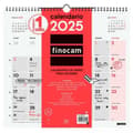 Miniatyrbild 1 av 4: Väggkalender Finocam Papper 2025 34 x 32 cm