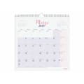 Miniatyrbild 3 av 4: Väggkalender Finocam CHIC Purpur Papper 2025 30 x 30 cm