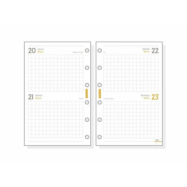 Refill til notesblok Finocam CLASSIC C297 602 2025 7,3 x 11,4 cm