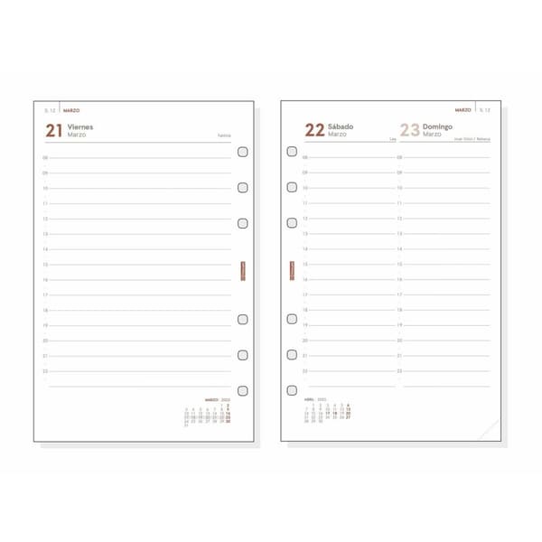 Refill til notesblok Finocam OPEN R598 500 2025 11,7 x 18,1 cm