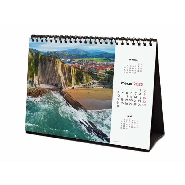 Skrivbordskalender Finocam PUEBLOS CON ENCANTO Multicolour Papper 21 x 15 cm 2025