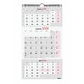 Miniatyrbillede 3 af 4: Vægkalender Finocam Papir 2025 23,6 x 43 cm