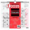 Miniatyrbillede 1 af 4: Vægkalender Finocam Papir 2025 26,5 x 24,5 cm