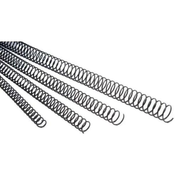 Bindande spiraler Fellowes 5110501 100 antal Svart Metall Ø 14 mm