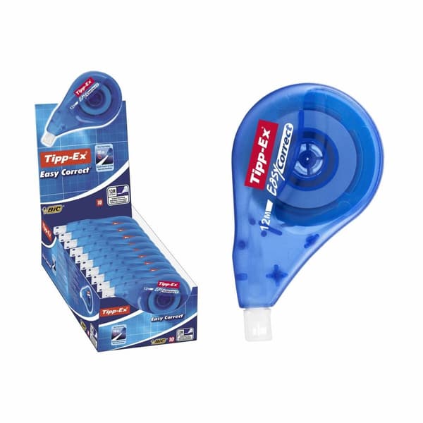 Korrigeringstejp Bic Tipp ex easy Correct Blå Vit