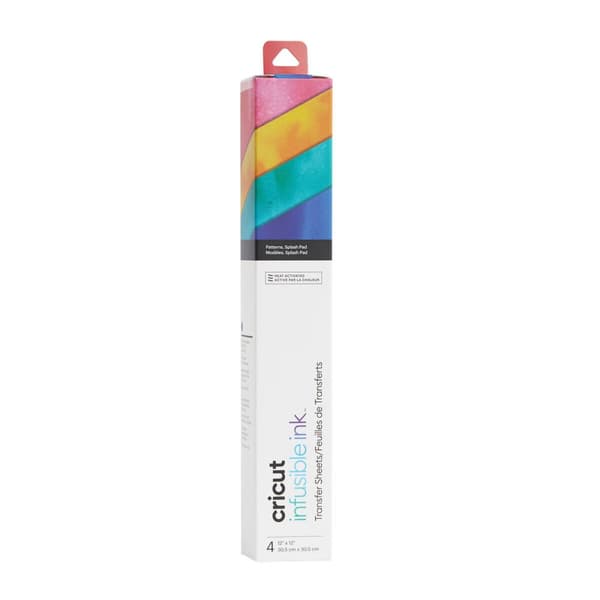 Termisk överföringsvinylark Cricut SPLASHPAD (4 antal)
