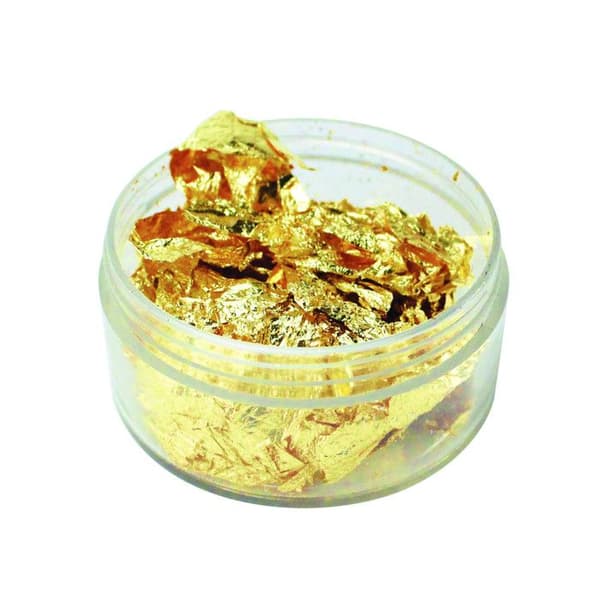 Copeaux för att guldga i Gyllene Flakes 0,6 g
