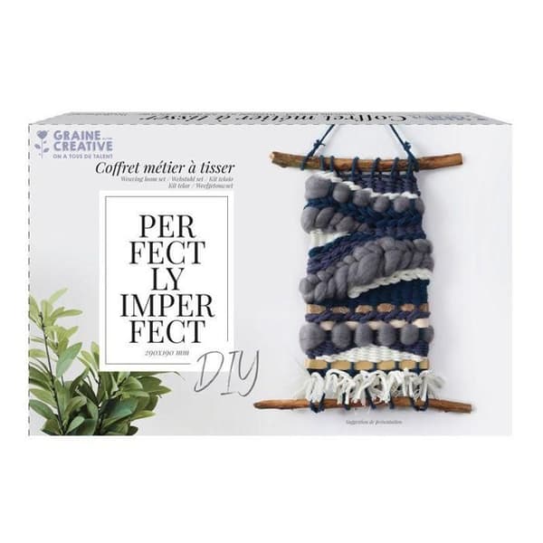 Vävkit - Graine Créative - Litet modell - 29 x 19 cm - Flera färger - Unisex