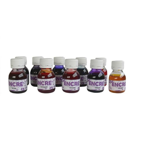 Ritningsbläck Lot 10 bläck av 60 ml