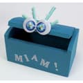 Miniatyrbild 2 av 2: 3D självhäftande rörliga ögon 1 cm 30 par