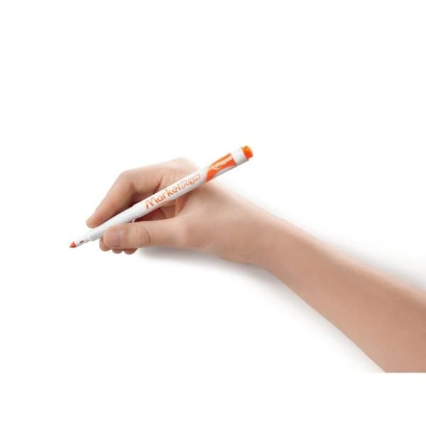 MAPED Dry Erase Markers - Set med 5 blå med trasa