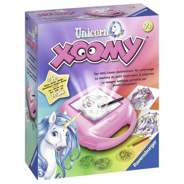 Xoomy midi enhörningar - Ravensburger - Ritverkstad - reseformat - Från 7 år