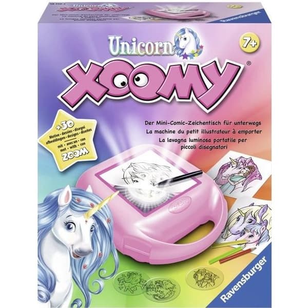 Xoomy midi enhörningar - Ravensburger - Ritverkstad - reseformat - Från 7 år