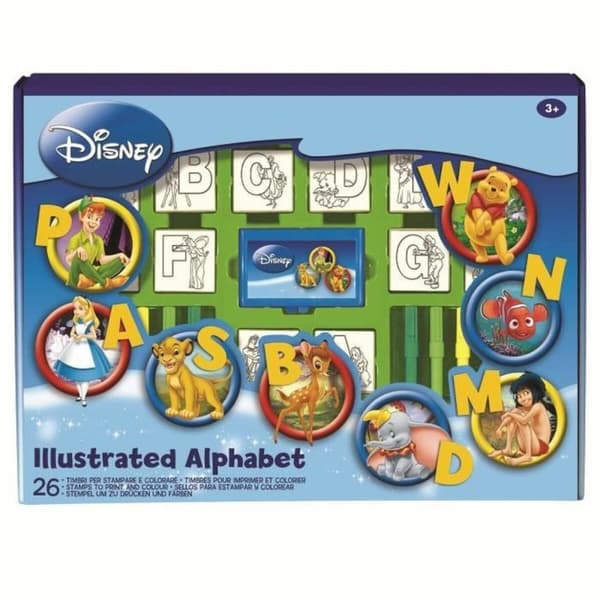 Leimat Multiprint Illustrated Alphabet