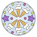 Miniatyrbild 3 av 5: Ravensburger Mandala Design Unicorn - Kreativa hobbies för barn från 6 år och uppåt