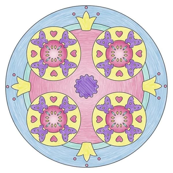 Ravensburger Mandala Design Unicorn - Kreativa hobbies för barn från 6 år och uppåt