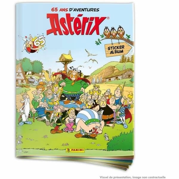 Tarra-albumi Panini Asterix (65th anniversary)