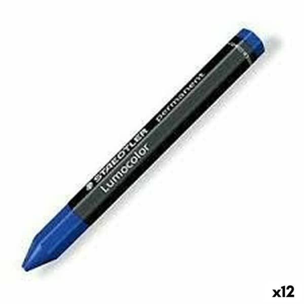 Vax Staedtler Lumocolor 236-3 Blå (12 antal)