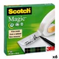 Miniatyrbild 1 av 2: Självhäftande band Scotch Magic 810 Transparent 25 mm x 66 m (9 antal)